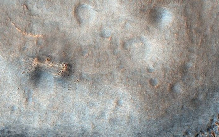 Sciences.  Possible mud volcanoes on Mars – Publimetro México