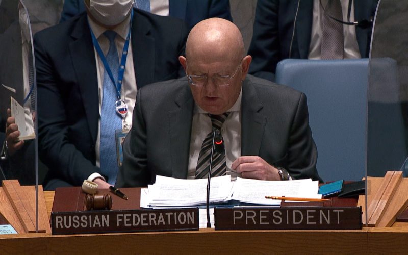 The Russian ambassador defends the military operation in Donbass