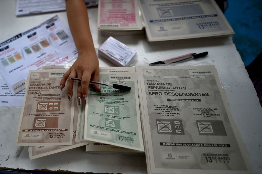 Polls closed in Colombia's legislative elections