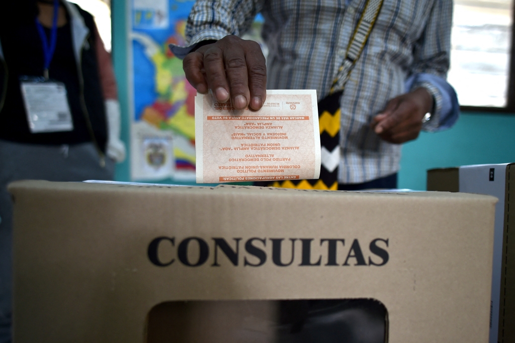 What jigsaw left elections in Colombia?