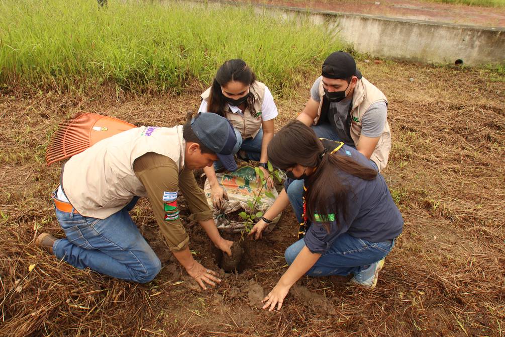 The planting of 200 trees begins in the corridors area of ​​​​Samanes Park, with the support of several organizations |  Society |  Guayaquil