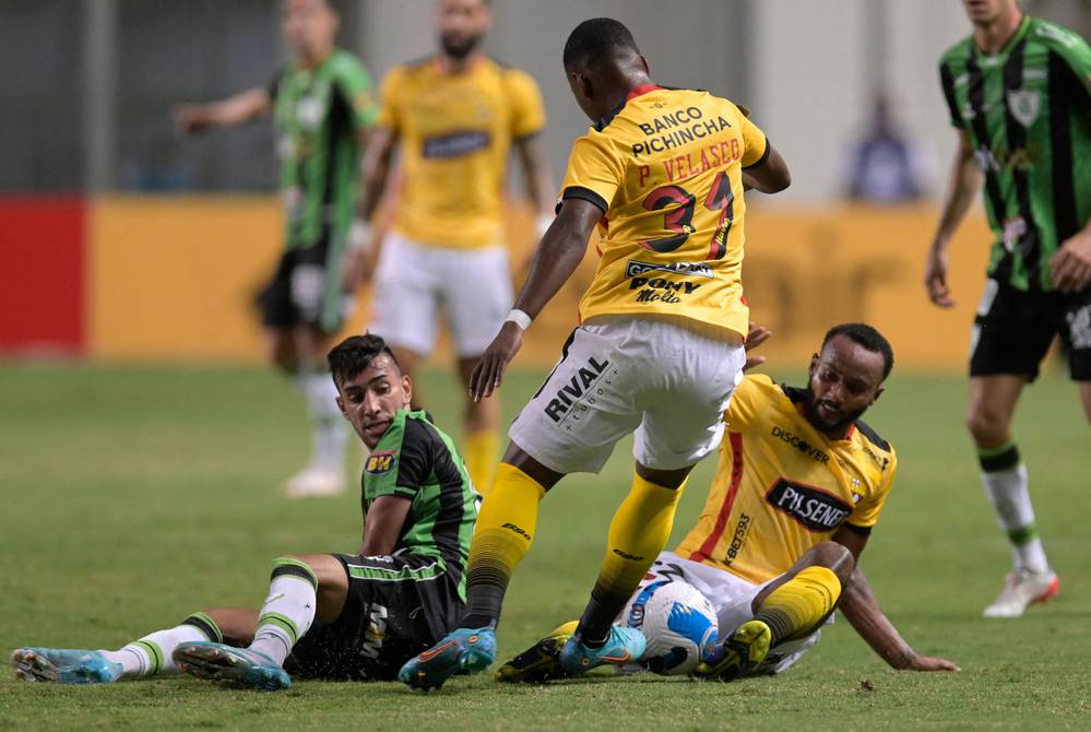 Barcelona did not specify its goal and missed a penalty kick and had to settle for a 0-0 draw with America Mineiro in Brazil for the third stage of the Copa Libertadores |  football |  Sports