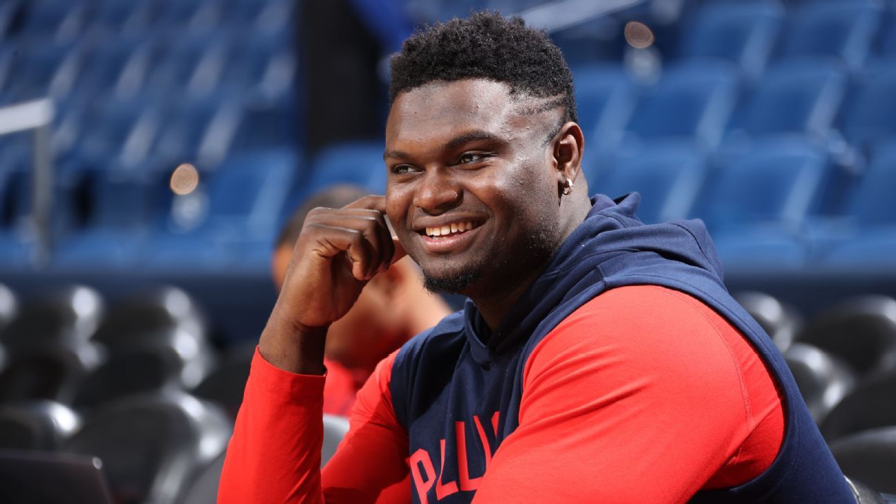 Zion Williamson’s injured foot is getting better