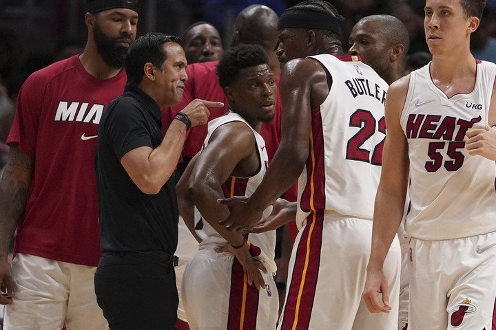 Despite DT Erik Spoelstra's feud with Jimmy Butler, Miami is a far cry from the East.