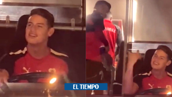 James Rodriguez in Qatar: Video driving a bus with Al Rayyan – International Soccer – Sports
