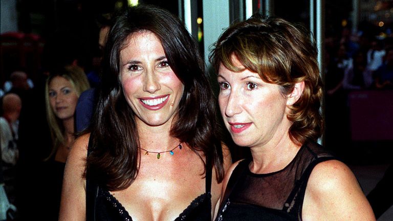 7/9/1999 file photo of actress Gaynor Fay and her mother Kay Mellor at the premiere of '