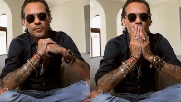Marc Anthony missed his fans so much and sent them a powerful message
