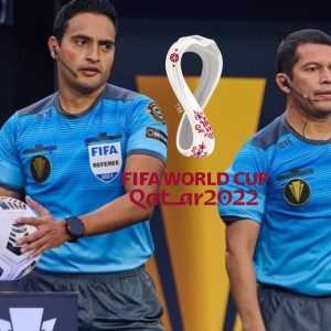 Martinez and Walter Lopez said they had been selected by FIFA as referees for the 2022 Qatar World Cup.