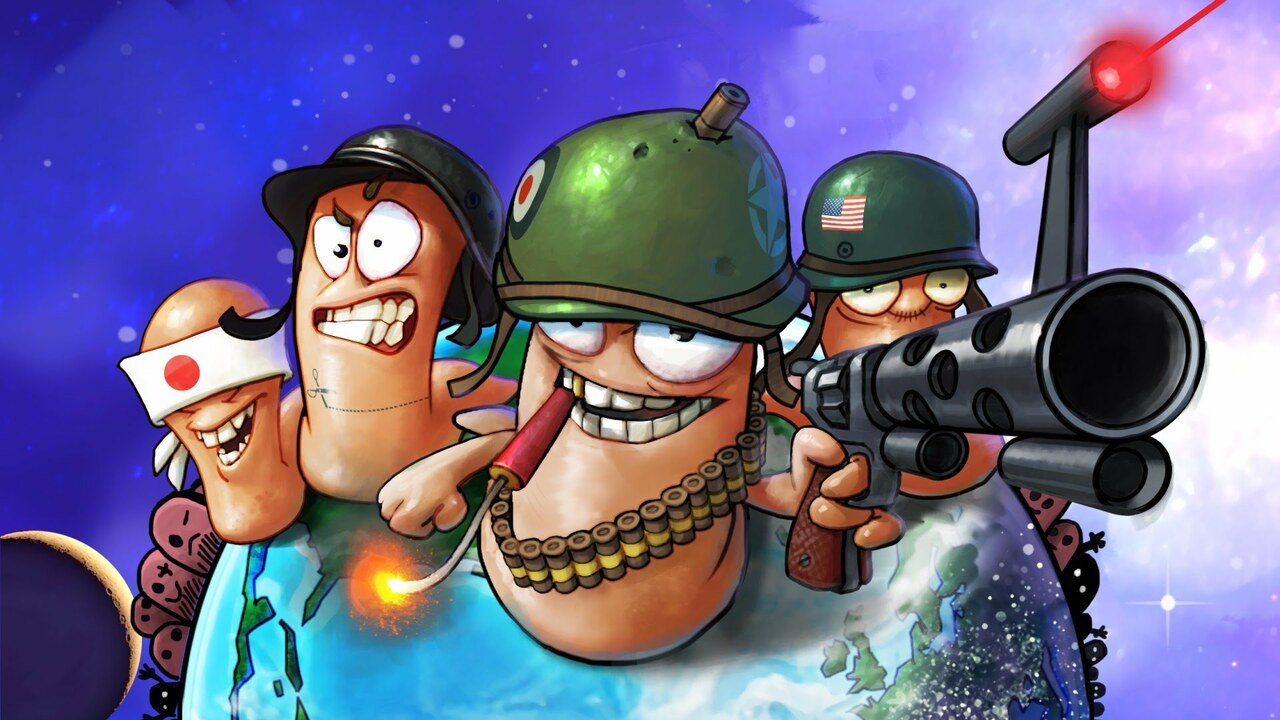 PS1’s Worms World Party seems to have online multiplayer on PS5 and PS4
