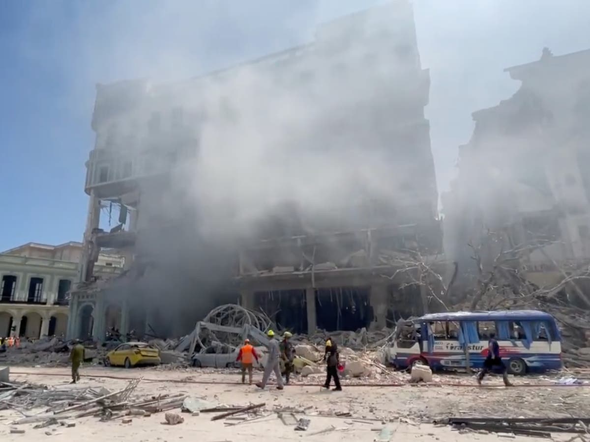 Explosion in Cuba: A huge explosion occurred at the Saratoga Hotel in Havana