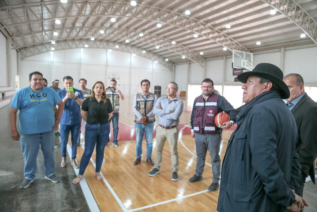 Governor David Monreal Saves Sports Spaces in El Orito