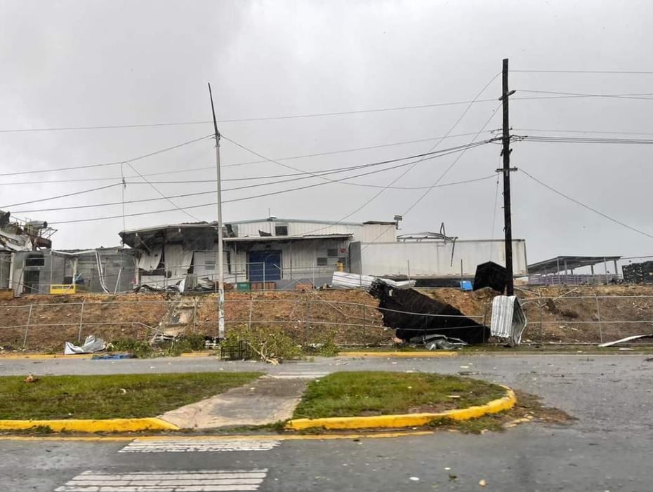 Meteorologists confirmed that a hurricane struck Arecibo on Sunday afternoon with winds possible between 86 and 110 mph.