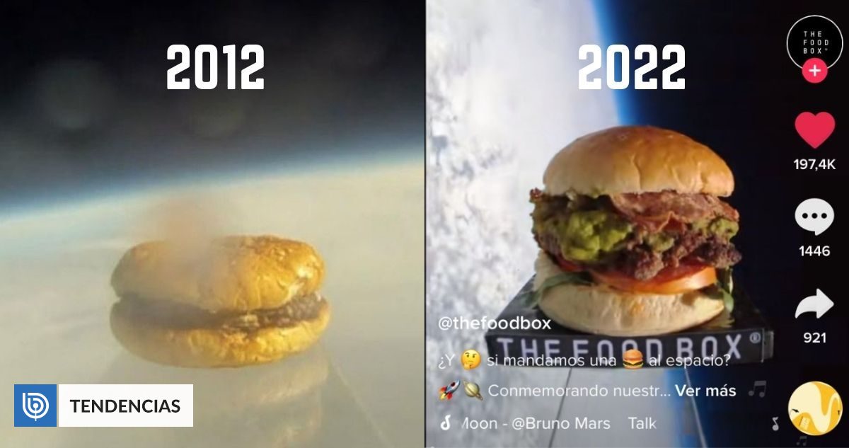 Mexicans throw hamburgers into space to celebrate their business, this fact spread on Tiktok |  Technique
