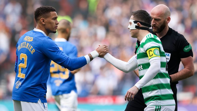 Celtic will host Rangers in this season's Old Firm Final