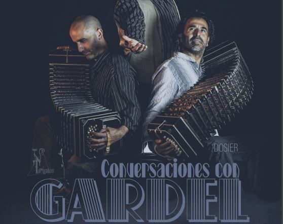 Tangatos speaking tonight with Carlos Gardel at Espacio R