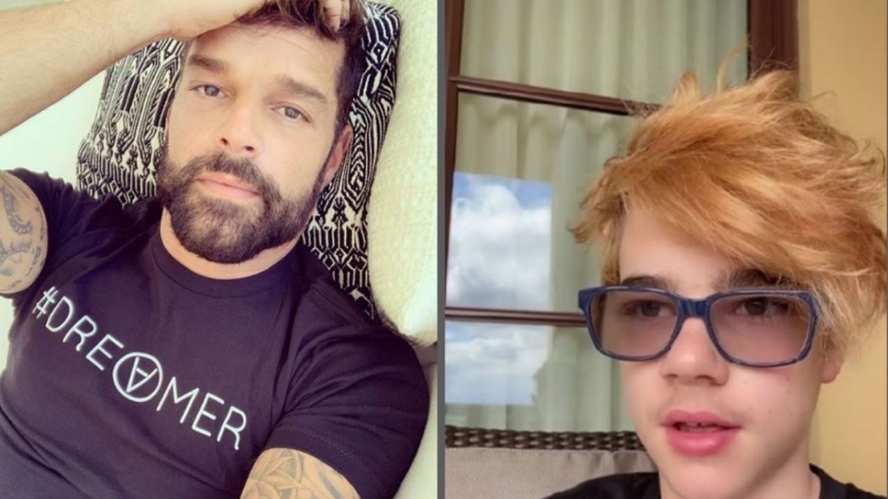 Valentino, Ricky Martin’s son, shows off his appearance and looks identical to his father
