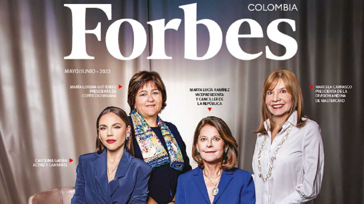 Forbes magazine cover of the most powerful women