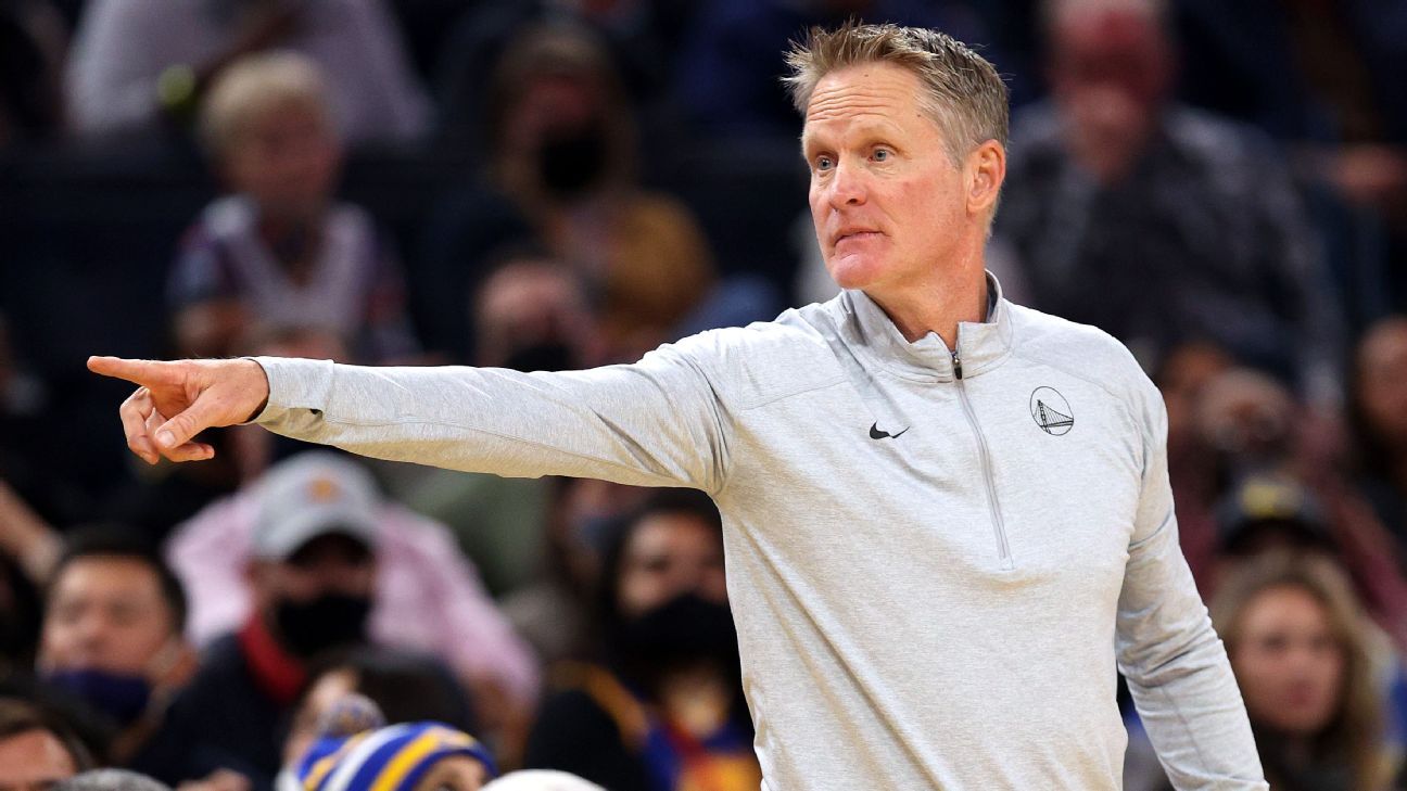 Warriors coach Steve Kerr tests positive for COVID-19 and Mike Brown replaces him in Game 4 of the semi-finals