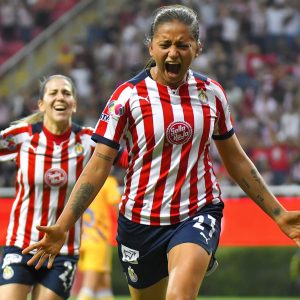 Women Tigress vs. Chivas (2-0).  Semi-final result, Clausura 2022