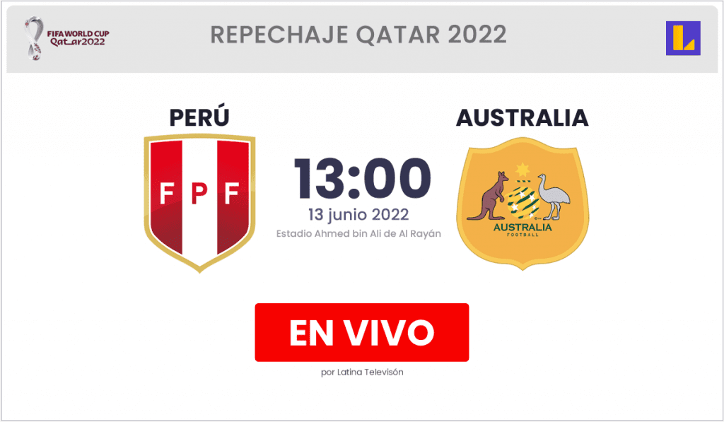 Watch Peruvian match live playoff