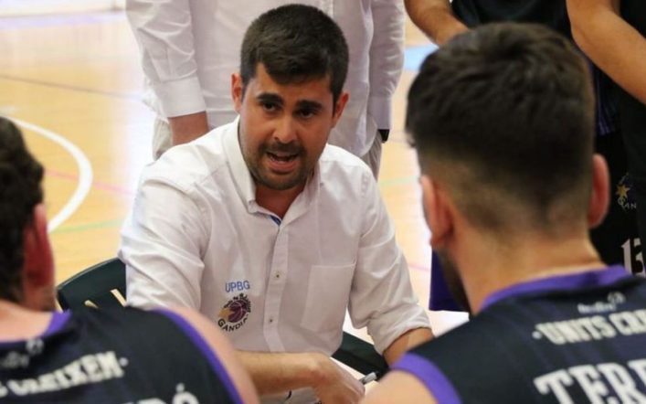 Units pel Bàsquet Gandia renews coach Alejandro Mesa