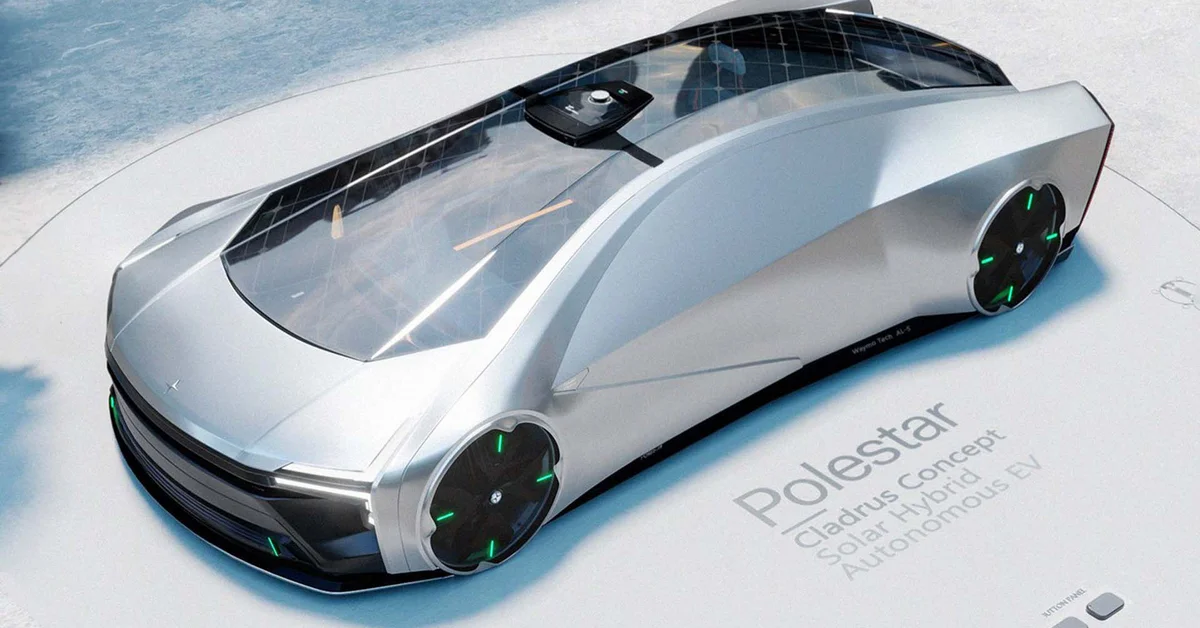 How is a concept, solar and self-driving car that really showcases style and technology