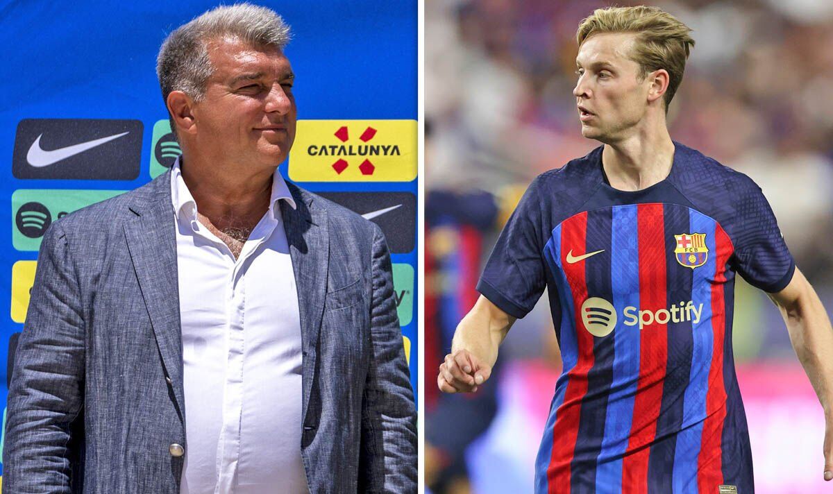 Barcelona president Joan Laporta explains that he wanted Frenkie de Jong’s result in the Manchester United deal |  football |  sports