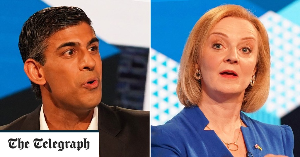 Conservative leadership race: Rishi Sunak and Liz Truss head to head in second encounter