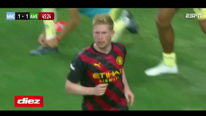 Pep won!  Kevin De Bruyne brace helps Manchester City beat USA in friendly