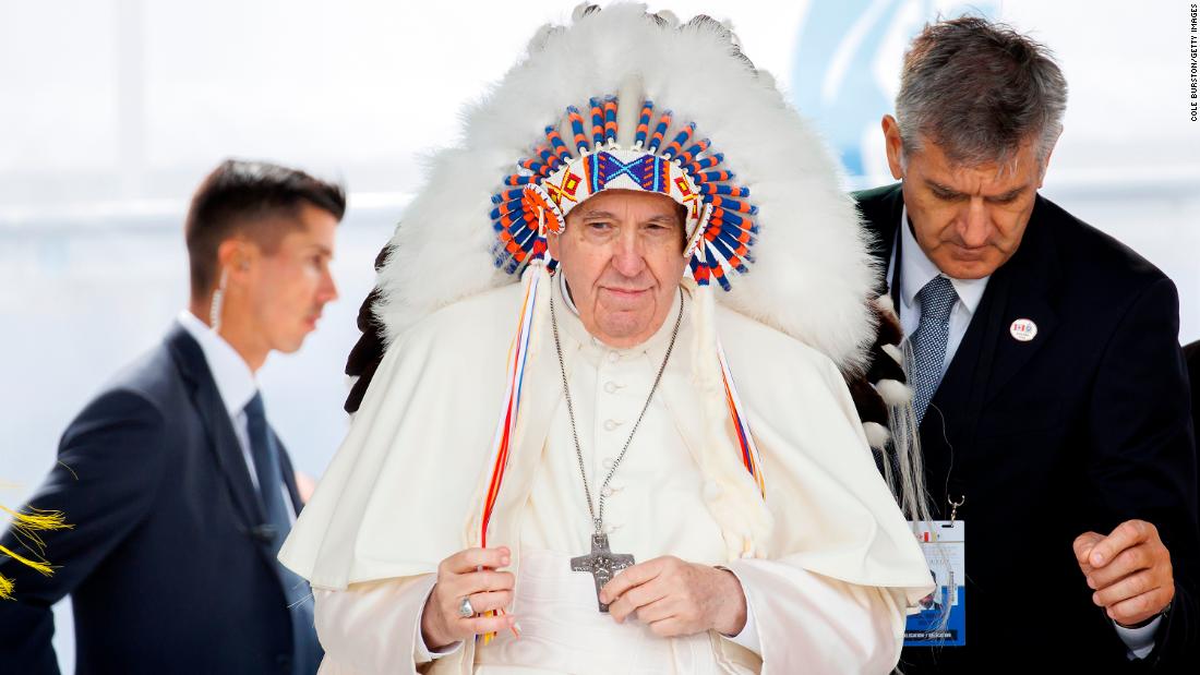 Pope Francis Apologizes to Indigenous Peoples in Canada