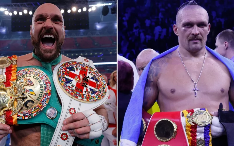 With a very special history, the colossal figure Tyson Fury asked to face Oleksandr Usyk in a “super fight” in boxing