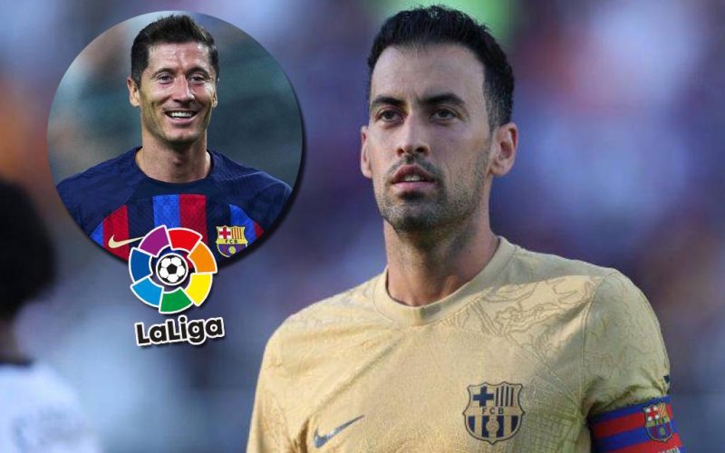 Busquets made the best decision for Barcelona to register their signings in the Spanish league