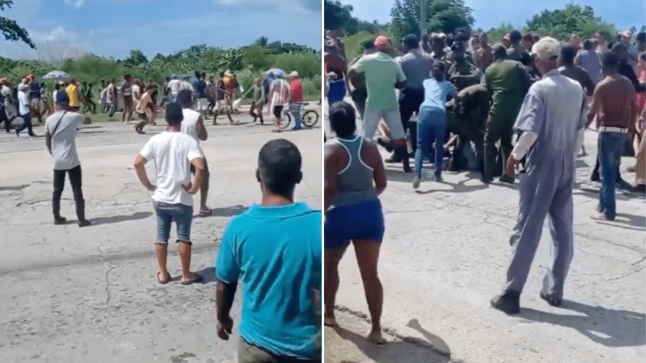 Fierce battle in El Salado between Cubans who wanted to emigrate and repressive forces
