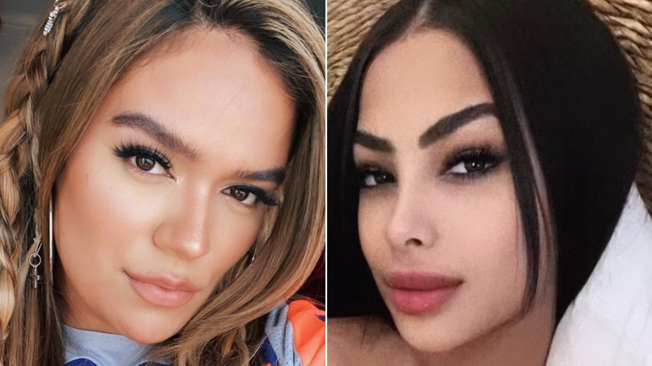 This is the photo that shows Karol G copying the look of Yailin La Más Viral