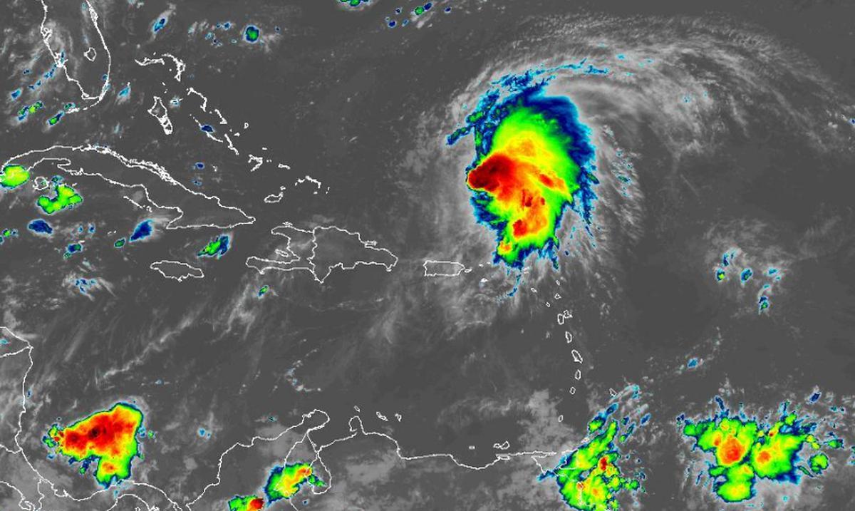The National Weather Service has warned of heavy thunderstorms in Puerto Rico this Monday.
