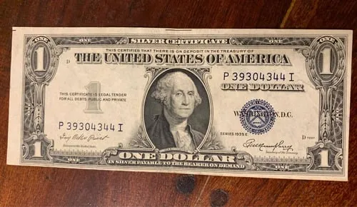 What $1 banknote sells for $83,000?