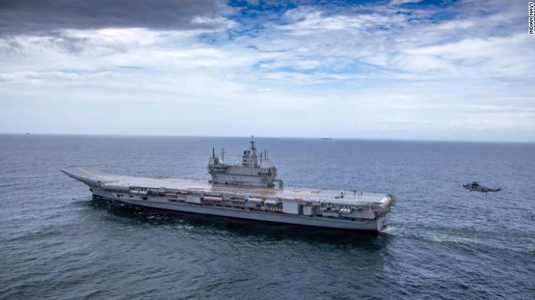 Aircraft carrier Vikrant India