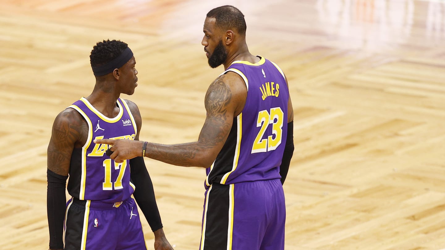 LeBron James’ message to Dennis Schroeder after his return to the Lakers