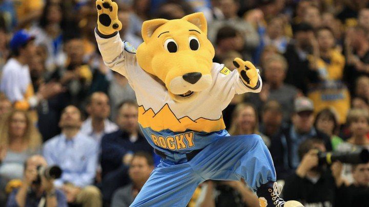 NBA mascot who earns 5,000 a year.