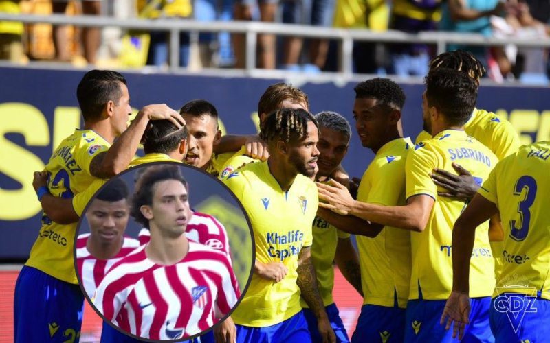 Swelling!  Cadiz and Soko Lozano struck in the last minute to beat Atletico and give Solo Simeone another blow.