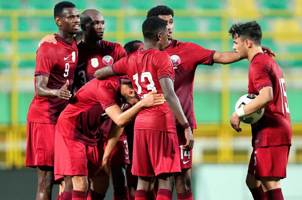 The Qatari team defeats Honduras and defeats it in a friendly match in Spain!