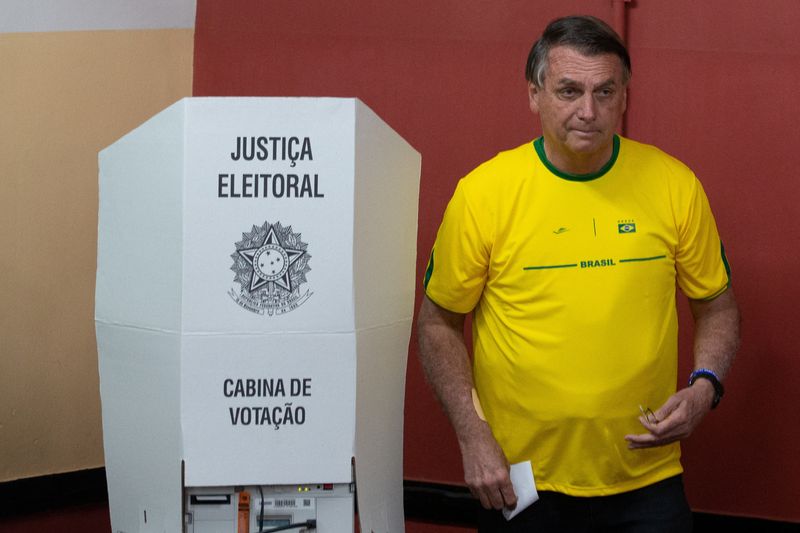 Jair Bolsonaro has challenged some of the results of a run-off win by Lula da Silva (Andre Coelho/Pool via REUTERS)