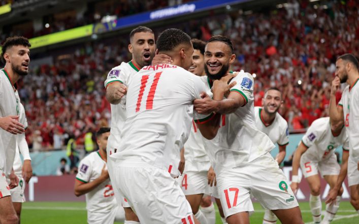 Morocco scores an Olympic goal against the best goalkeeper in the world and beats Belgium in the process