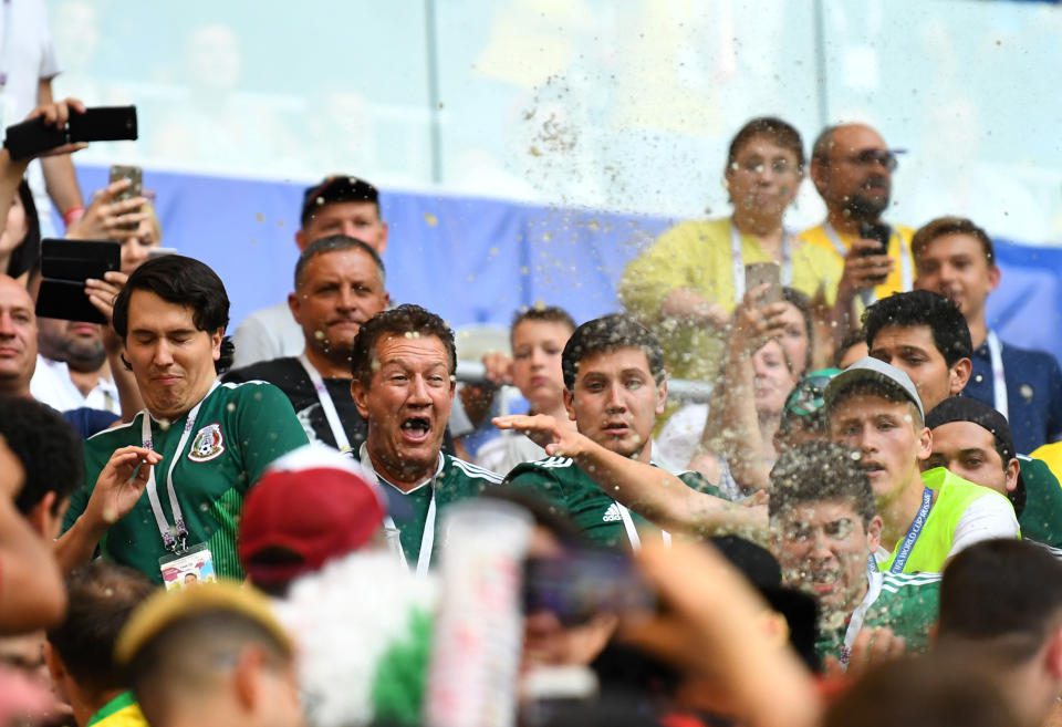Mexico had an embarrassing moment at the World Cup by their fans (Photo: REUTERS/Dylan Martinez)