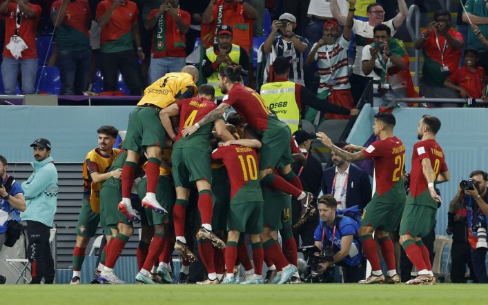 Portugal vs Ghana match summary (3-2).  Goal and half time
