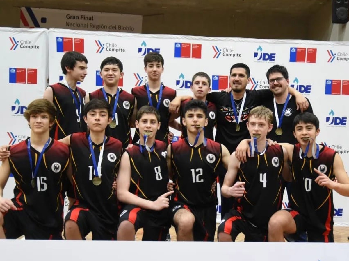 The local under-14 team will travel to Brazil to compete in December: the basketball team of the German school in Puerto Varas will represent the country at the South American school