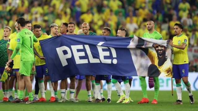 Pele is in Qatar