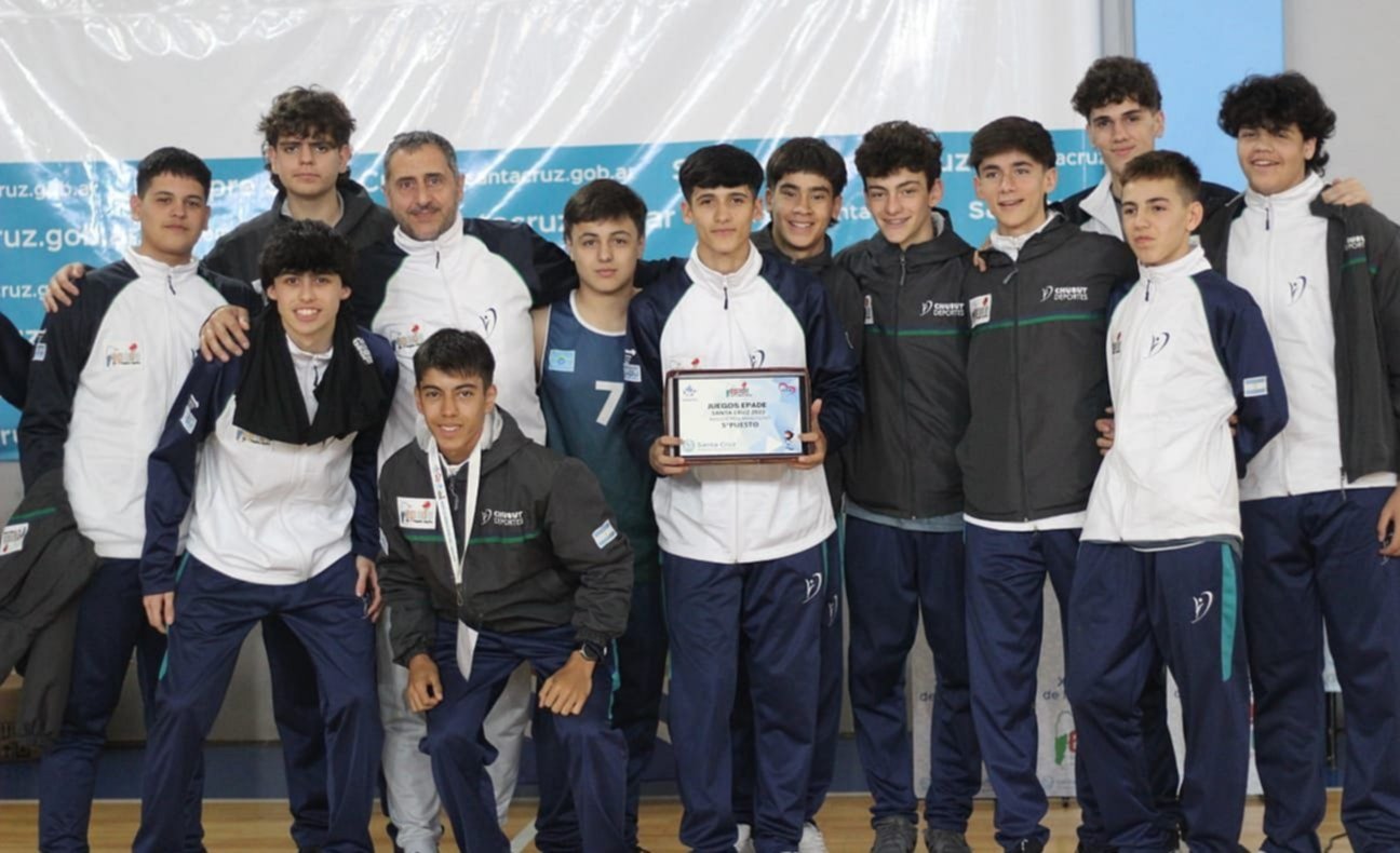 Chubut finished third at the Epade Games