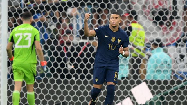 Kylian Mbappe, French champion despite defeat by Argentina in the Qatar 2022 final