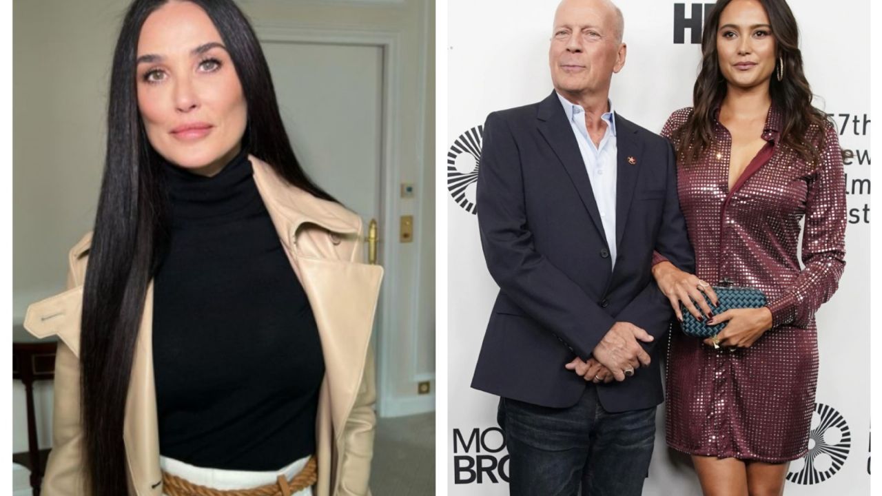 This is Demi Moore’s relationship with Bruce Willis’ current partner, Emma Heming